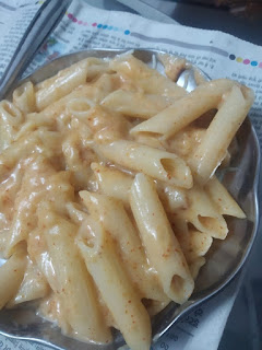 White sauce pasta